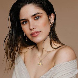 DFUNH Birthstone Jewelry for Wife Gifts for Her - 18K Gold Filled 925 Sterling S